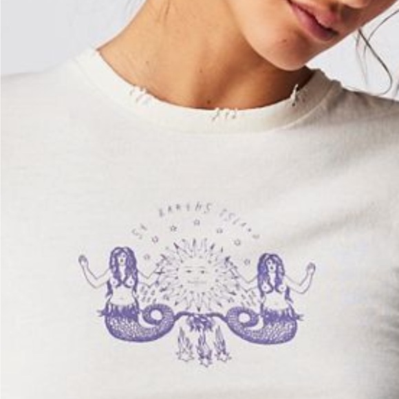 Free People The Forecast Agency Celestial Mermaid Tee - Picture 2 of 14